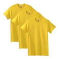 thumbnail image 1 of Camiseta de algodón pesado para hombre Gildan G5000, paquete de 3, talla 3XL, 1 of 6