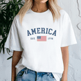 thumbnail image 3 of American Flag USA, 4Th Of July, Independence Day, Fourth Of July,4 Of July Shirt, Memorial Day Gift, Usa Flag, Fireworks Shirt, Stars And Stripes Tee, Patriotic Tshirt, 3 of 5