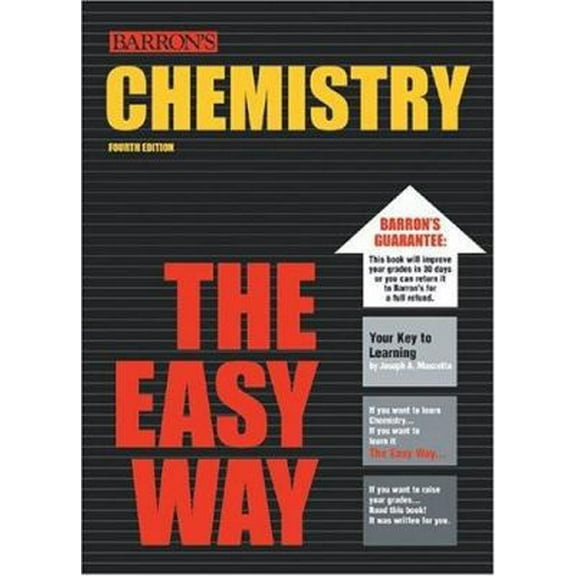 Pre-Owned Chemistry the Easy Way (Barron's Easy Series) (Paperback) 0764119788 9780764119781