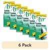 (6 pack) Ayr Saline Nasal Drops, Cold/Flu, Allergy, Dry Nasal Passages Relief, Moisturizes & Soothes Dry Stuffy Noses, 1.69 fl oz