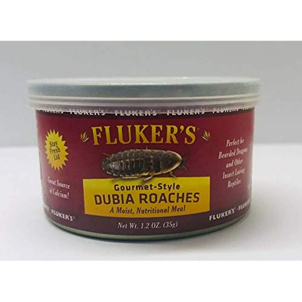 Fluker's GourmetStyle Canned Reptile Food Dubia Roaches 1.2 oz