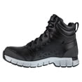 thumbnail image 4 of Reebok Mens Black/Grey Leather Work Boots 6in Athletic AT 4 M, 4 of 5