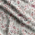 thumbnail image 1 of Soimoi Animals Print,Cotton Cambric, Quilting Fabric Sold by The Yard 42 Inch Wide, Medium Weight Cotton Fabric, SewingSupplies, Dusty Pink, 1 of 5