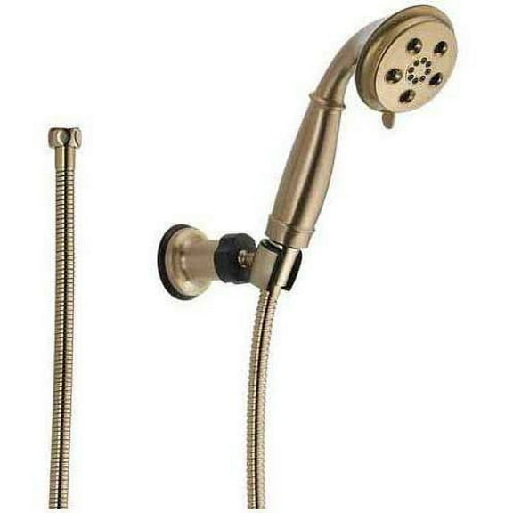 Delta Traditional Hand Shower Package Includes Hand Shower, Holder, and Hose, Available in Various Colors