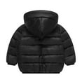 thumbnail image 4 of Hicidod Winter Jacket for Girls Long Sleeve Warm Down Coats Thicken Puffy Windproof Lightweight Puffer Jackets With Hoods, 4 of 5