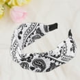 thumbnail image 6 of Knotted Wide Headband Fashion Hair Accessories for Women Girl White 2.44" Width, 6 of 6