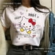 thumbnail image 5 of Camiseta de Manga Y2k de Anime japonés Hello Kitty para mujer, novedad de 2024, 5 of 5