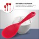 thumbnail image 4 of 3 PCS Caja fuerte y silicona sin sabor Set de vajilla de arroz Soup Soup Soup Spoon Spátula, 4 of 6