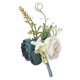 thumbnail image 2 of Flores de muñeca Macarena, Ramilletes de rosas polvorientas, Boutonniere para Novia, 2 of 6