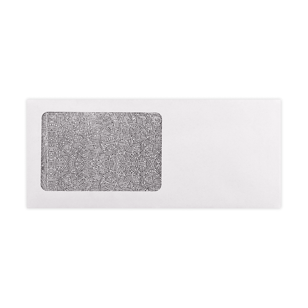 LUXPaper 10 All Purpose Window Envelopes, 4 1/8 x 9 1/2, White, 250