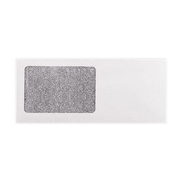 LUXPaper #10 All Purpose Window Envelopes, 4 1/8 x 9 1/2, White, 50/Pack