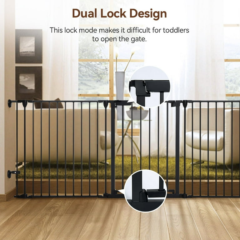 Baby Gate Safety Gate, Extra Wide 80