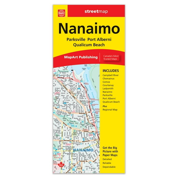Nanaimo Folded Map