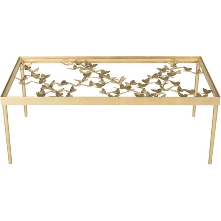 Gold Antique Coffee Table - Safavieh Rosalia 48