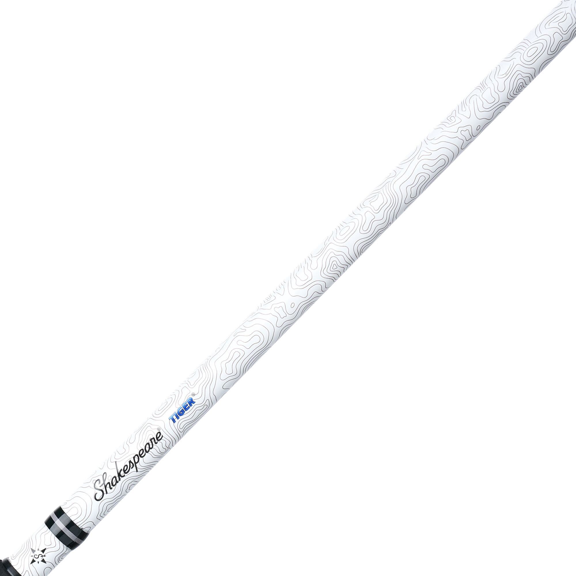 Shakespeare Tiger Spinning Surf Combo Kit, 9' 2-pc Medium Heavy Fishing Rod, 60-Size Reel