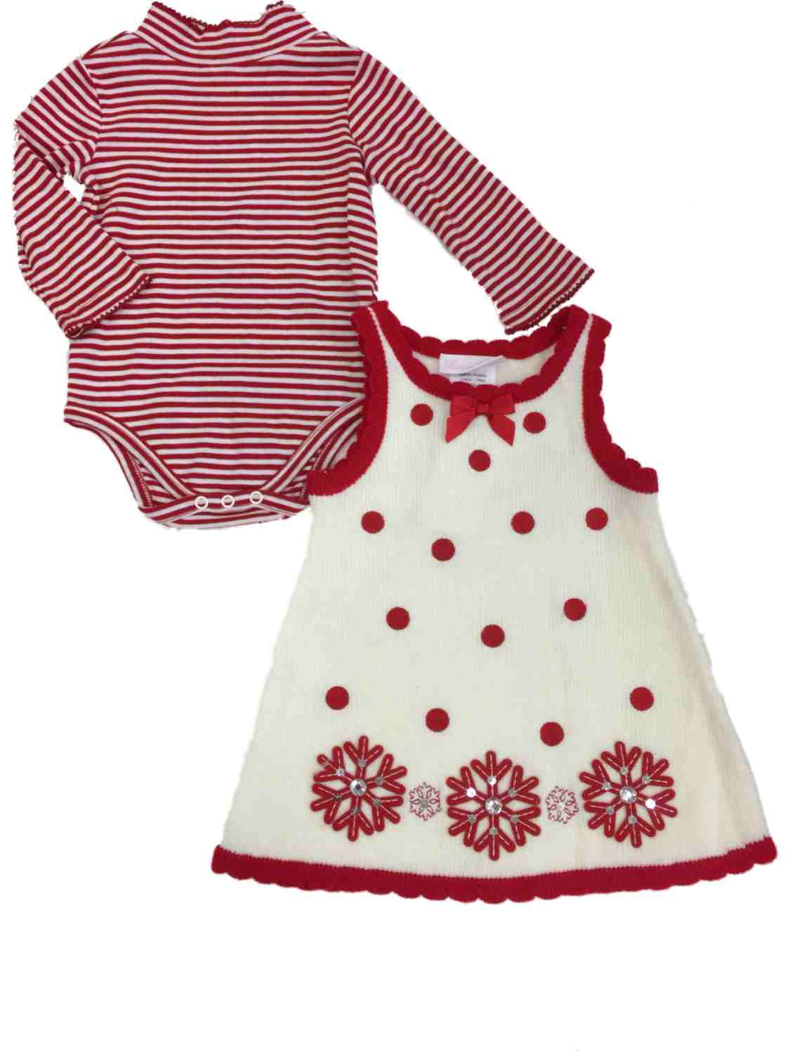 baby christmas sweater dress