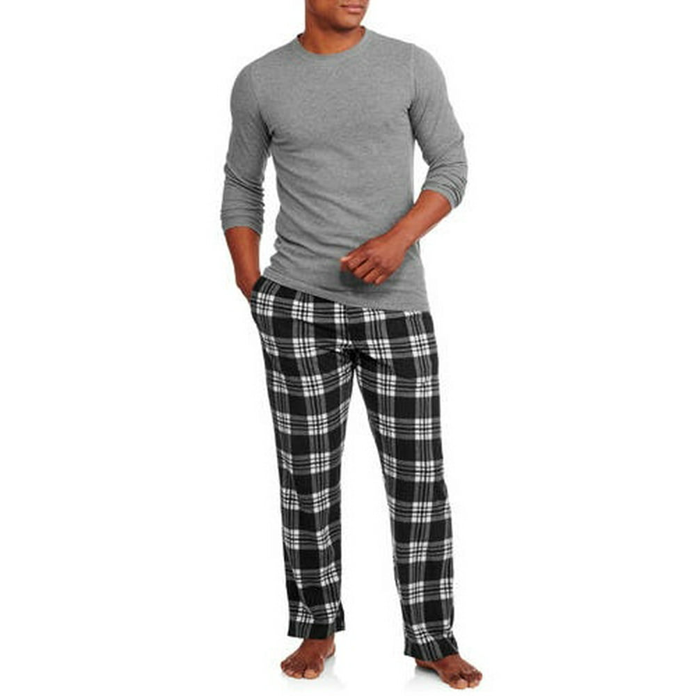 Hanes Hanes Big Mens Long Sleeve Thermal XTemp Top and Fleece