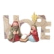 thumbnail image 1 of Natividad en miniatura Nacimiento de Jesucristo Estatuilla Escultura navideña católica Conjunto de de Manualidades para la, 1 of 7