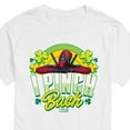 thumbnail image 3 of Marvel Deadpool - St. Patrick's Day I Pinch Back - Men's Short Sleeve Graphic T-Shirt, 3 of 5