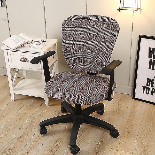 Fundas giratorias lavables universales para silla de oficina para computadora