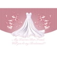 thumbnail image 3 of CafePress - Best Friend Will You Be My Bridesmaid Greeting C - Greeting Card, Blank Inside Glossy, 3 of 5