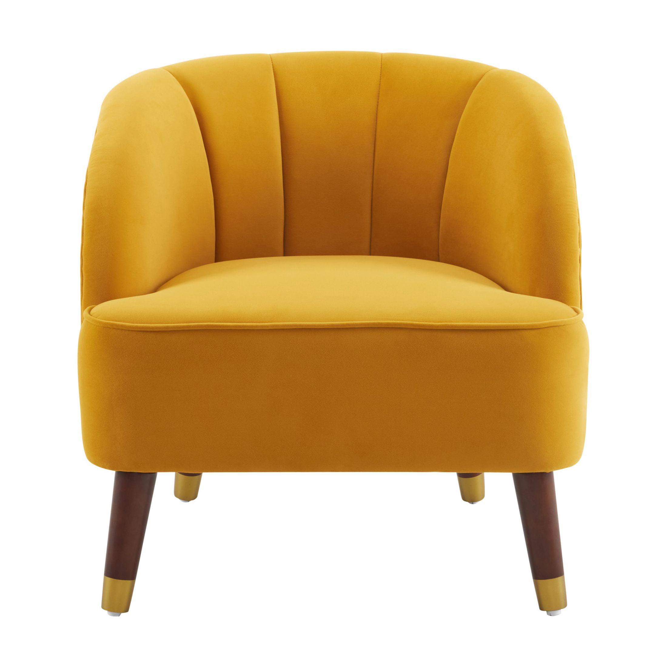 Noble House Heras Club Chair, Orange