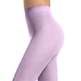 thumbnail image 3 of gbyLJF Women's Tights Solid Color Footed Pantyhose Tights High Waist Tights for Women, 3 of 6