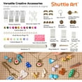thumbnail image 4 of Polymer Clay, Shuttle Art 60 Colors Oven Bake Modeling Clay, Creative Clay Kit with 19 Clay Tools and 16 Kinds of Accessories, Non-Toxic, Non-Sticky, Ideal DIY Art Craft Clay Gift, 4 of 9
