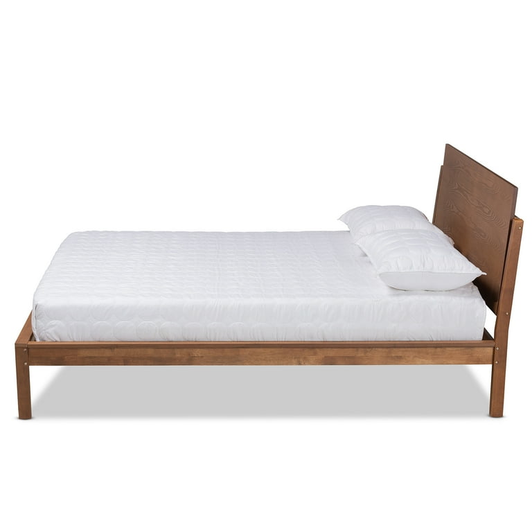Baxton Studio Giuseppe Modern and Contemporary Walnut Brown Finished Full Size Platform Bed Baxton Studio Giuseppe Modern and Contemporary Walnut Brown Finished Full Size Platform Bed