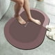 thumbnail image 3 of Alfombra absorbente para baño, resistente al aceite, tapetes para bañera y entrada. Óvalo Rojo L, 3 of 7