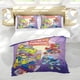 thumbnail image 5 of Super Cosas Conjunto de sábanas temático, trío de piezas, cómodo y amigable con la piel, diseño único, regalo de decoración para el hogar para familiares, amigos y fans,140cm *210cm, 5 of 6
