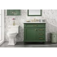 thumbnail image 2 of Legion Furniture 36" MDF/Veneer Wood Sink Vanity Cabinet in Vogue Green, 2 of 8