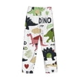 thumbnail image 6 of Balery Cute Dinosaurs print Men's Pajama Pants,Ultra Lightweight Pjs,Lounge Pant-Small, 6 of 9