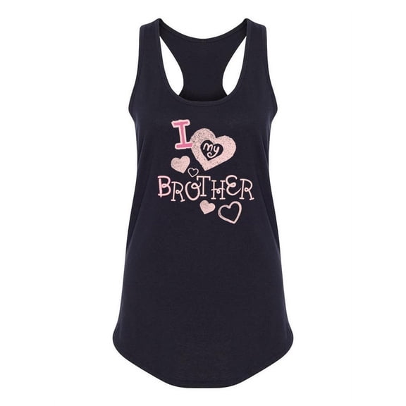 I Love My Brother. Tank Women -Image by Shutterstock, Female Medium