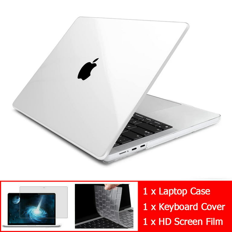 iClover MacBook Air 13.6 inch Case 2022 Release A2168 M2 Chip, Plastic Hard  Snap on Shell Case & Keyboard Cover & Screen Protector for Newest Macbook  Air 13 Inch Touch ID, Clear 