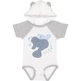 thumbnail image 3 of Inktastic Cute Manatees with Bubbles Boys or Girls Baby Bodysuit, 3 of 5