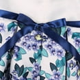 thumbnail image 6 of Karoyedx Dress for Girls A-Line Halter Dress Junior Bridesmaid Flower Girl Flowy Chiffon Maxi Dresses Wedding Party Pageant Gown Blue Size,5-6 Years, 6 of 6