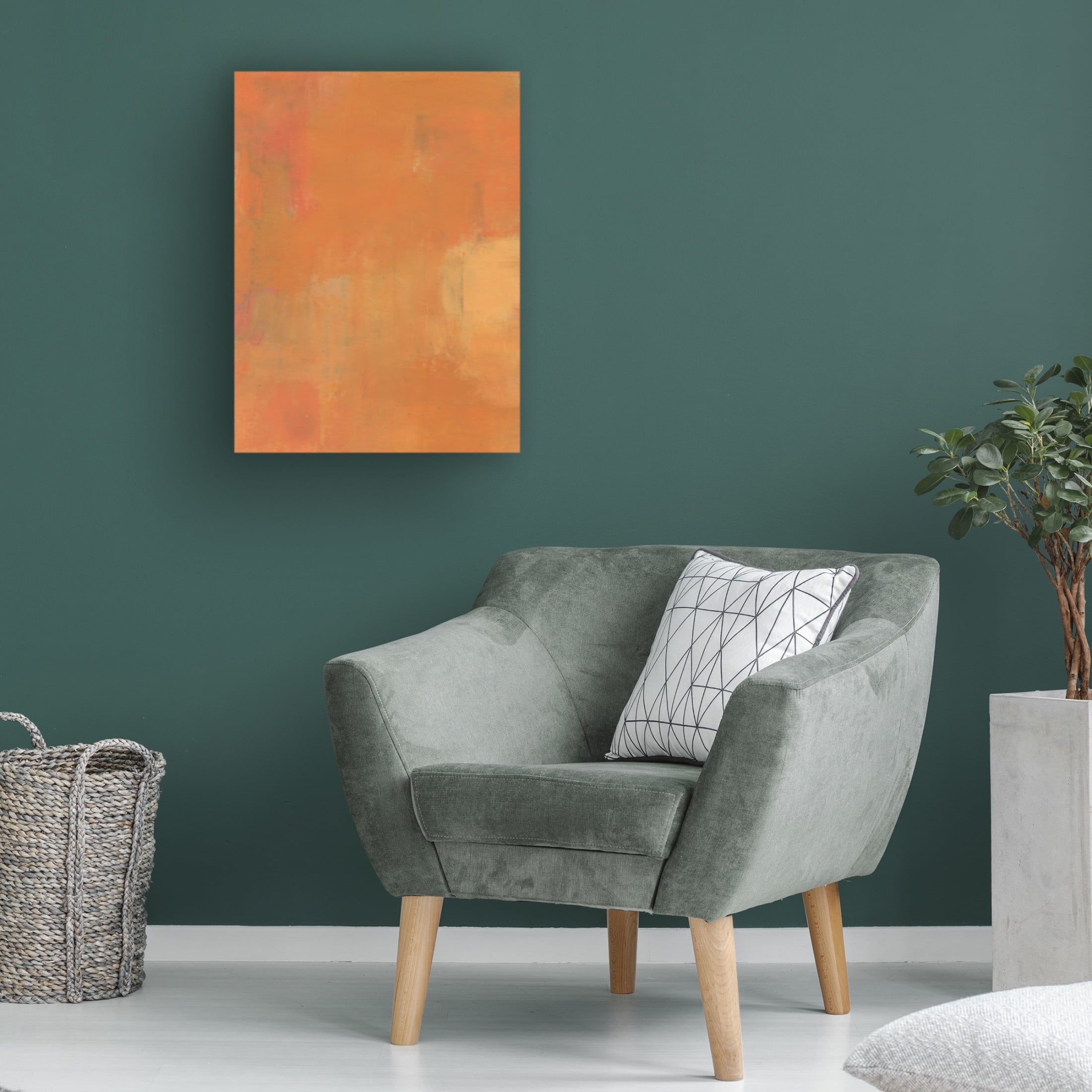 Trademark Fine Art Sue Jachimiec  Almon Abstract I Canvas Wall Art