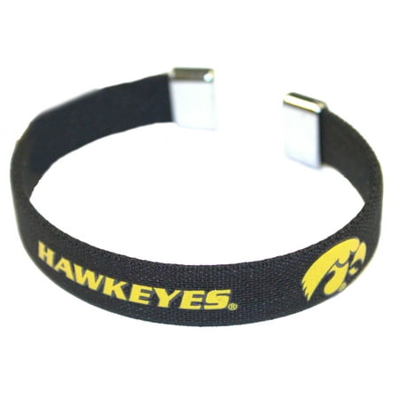 Iowa Hawkeyes Ribbon Band Bracelet Iowa Hawkeyes Ribbon Band Bracelet