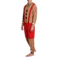thumbnail image 2 of Disfraz de mono Sleephero Gingerbread Man Halloween XXL para hombre, 2 of 6