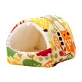 thumbnail image 1 of Nido de hámster semicerrado Strade Fareast Limited Cama pequeña amarilla, 1 of 8