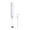 White, variant on 7829 Rechargeable Milk Frothing Wand with Detachable Whisk Head Automatic Stirring Function for Coffee Eggs Fast Whisking