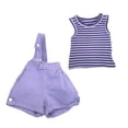 thumbnail image 4 of Kids Girl Summer Toddler Outfits Clothes T-shirt Tops+Shorts Pants 2PCS Set,1-7 Years, 4 of 9