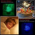 thumbnail image 2 of Cartoon Family Winnie Pooh Bear Eeyore Tigger Piglet Roo Rabbit Robin Friends Anime Figure 3D LED Optical Illusion Bedroom Decor Table Lamp 7 Colors Sleep Night Light Birthday Gifts for Child Kids, 2 of 7