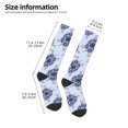 thumbnail image 2 of Balery Turtle with Blue Stones Calcetines novedosos Calcetines deportivos Calcetines hasta la rodilla Calcetines de algodón Calcetines originales y geniales, 2 of 6