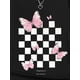 thumbnail image 5 of Girls Fashion Summer Plaid Butterfly Print Casual Short Sleeve Top, 5 of 6