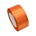 thumbnail image 2 of Ribbon for Gift Wrapping,Double Faced Satin Ribbon,2” x Continuous 20M,Use for Bows Bouquet,Gift Wrapping,Wedding,Floral Arrangement(Orange Red), 2 of 9