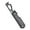 Flat Black, variant on Aluminum Pocket Size Cutter with Keychain Hole Measurement Scale And Multiple Tool For Daily Tasks