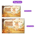 thumbnail image 5 of Welcome Fall Golden Retriever Cozy Autumn Field Pumpkins Golden Leaves Indoor Rug Goldens Dog Lover Gifts Idea Carpet Living Bed Room Sofa Home Decor - 12013, 5 of 5