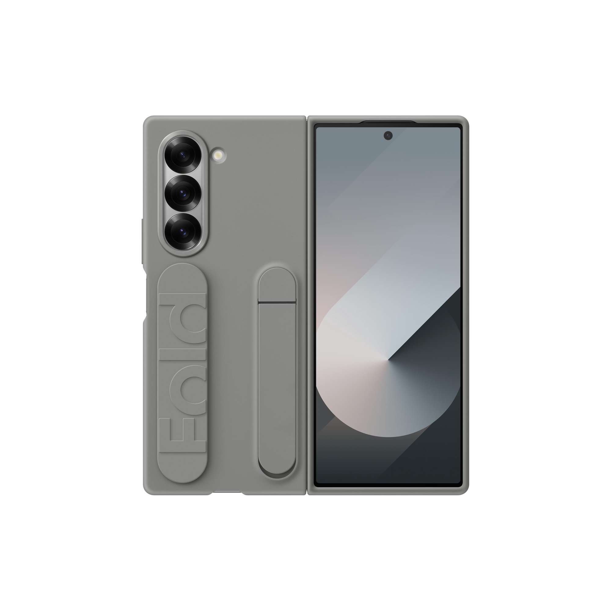 Samsung Galaxy Z Fold6 Silicone Phone Case, Gray
